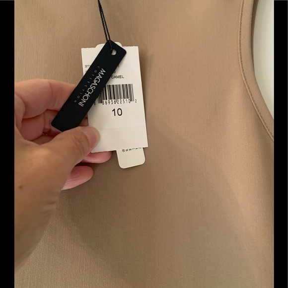 NWT MAGASCHONI Collection Jeweled Collar Dress - Picture 7 of 8